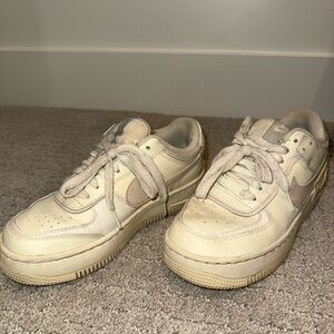 Nike Air Force cream women’s size 6